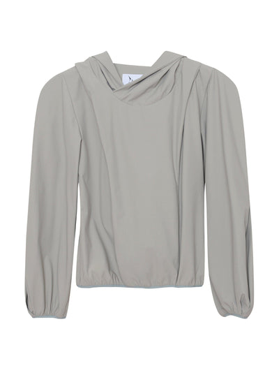 Hoodie top Grey-Izzy Du-APOC STORE