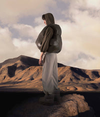 HALO Puffer vest green-Izzy Du-APOC STORE