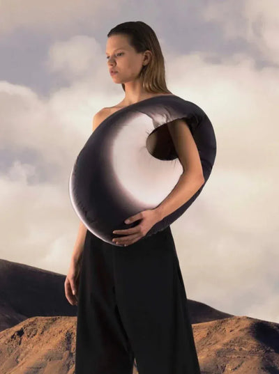 AURA PUFF BAG BLACK-Izzy Du-APOC STORE