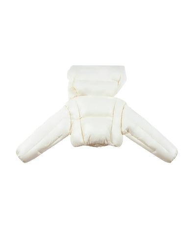 HYDRA SHORT PUFFER - CREAM-Izzy Du-APOC STORE