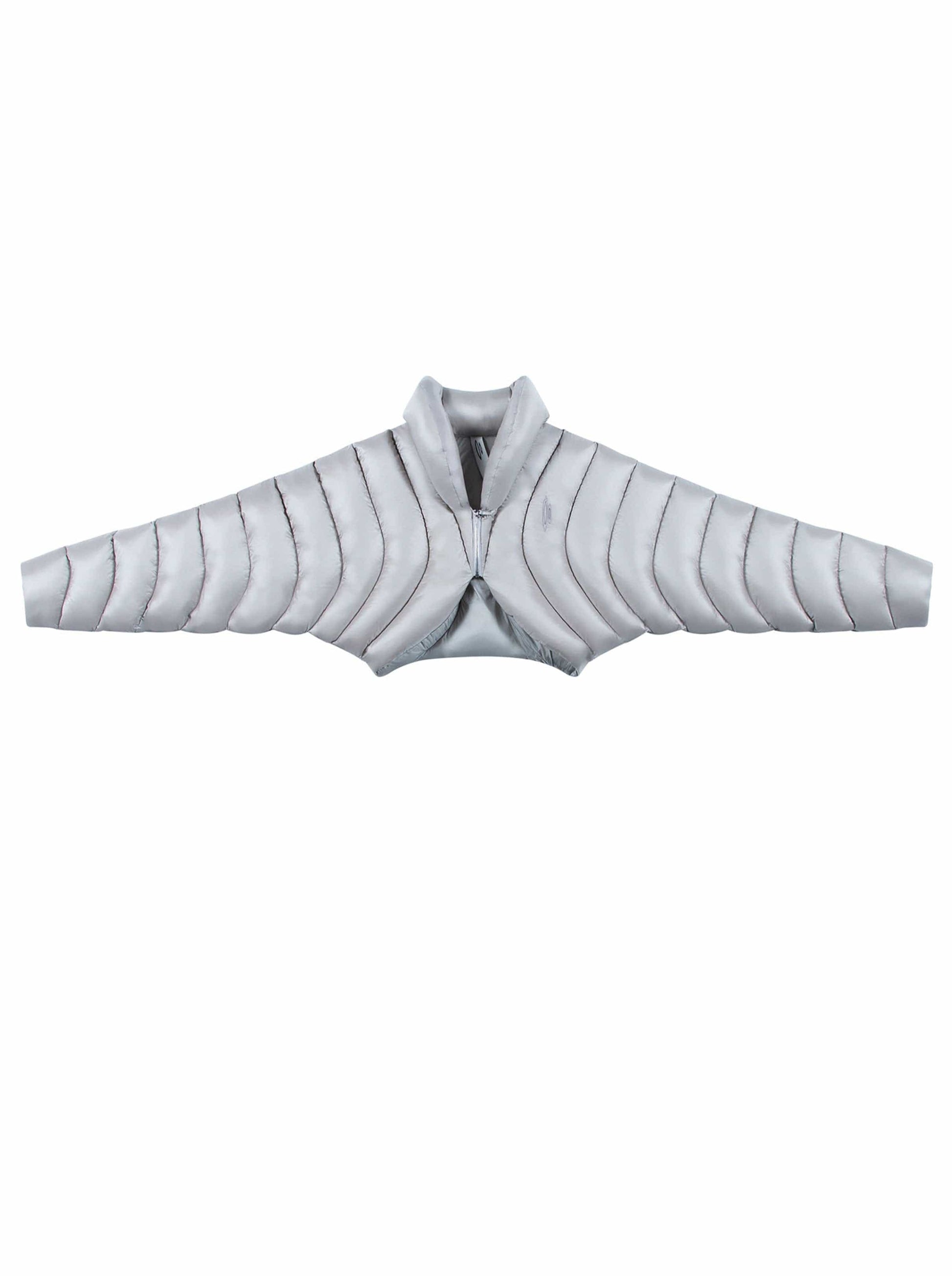 ION CROP PUFFER - BEIGE-Izzy Du-APOC STORE