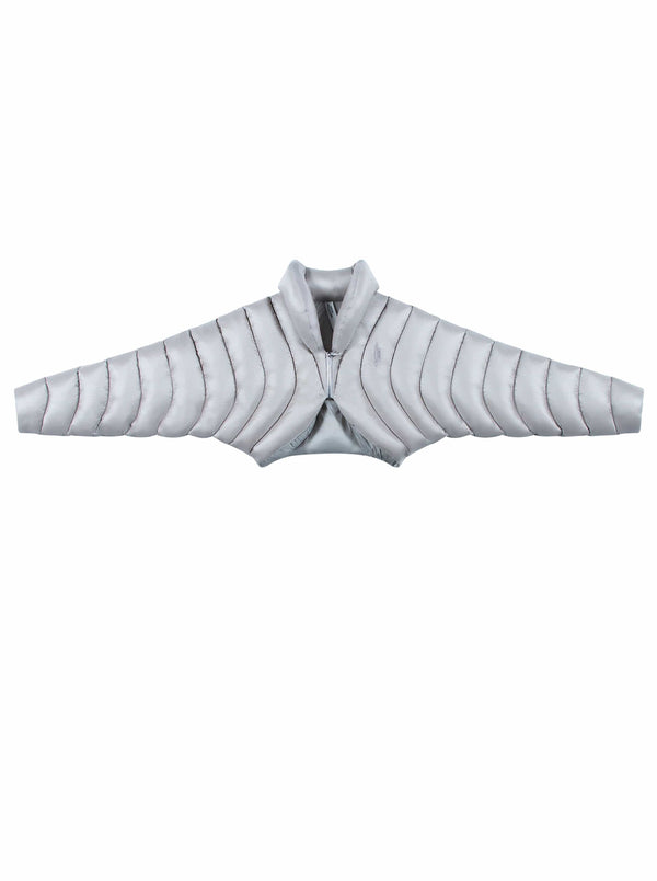 ION CROP PUFFER - BEIGE-Izzy Du-APOC STORE