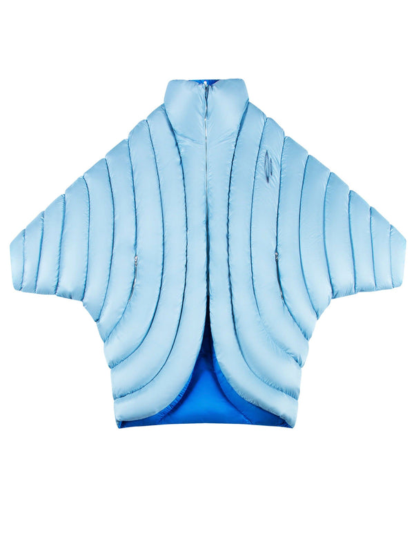 ION LONG PUFFER - ICE BLUE-Izzy Du-APOC STORE