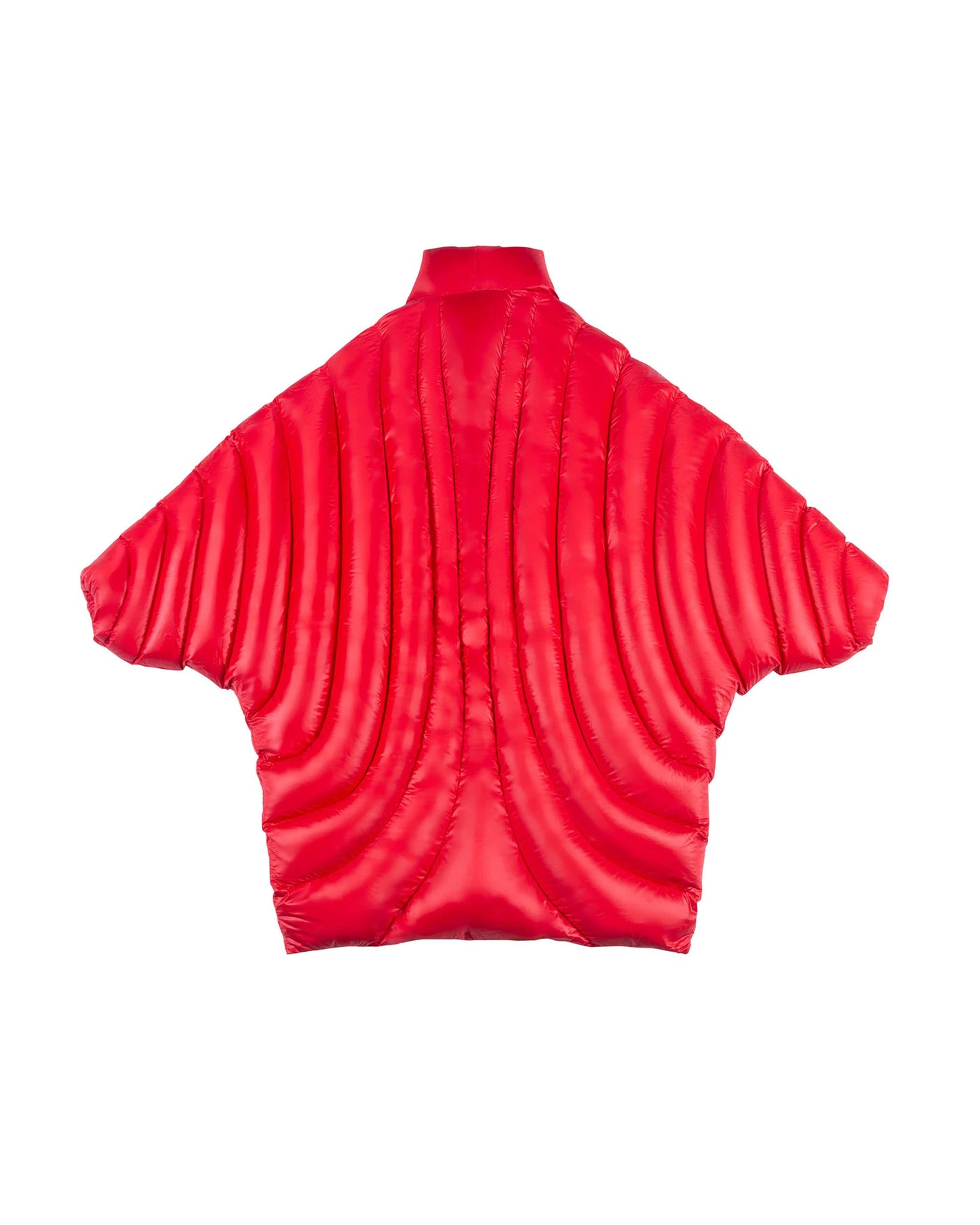 ION LONG PUFFER - RED-Izzy Du-APOC STORE