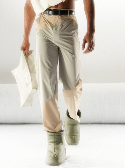 Better Fishing Pants Beige Grey-Izzy Du-APOC STORE