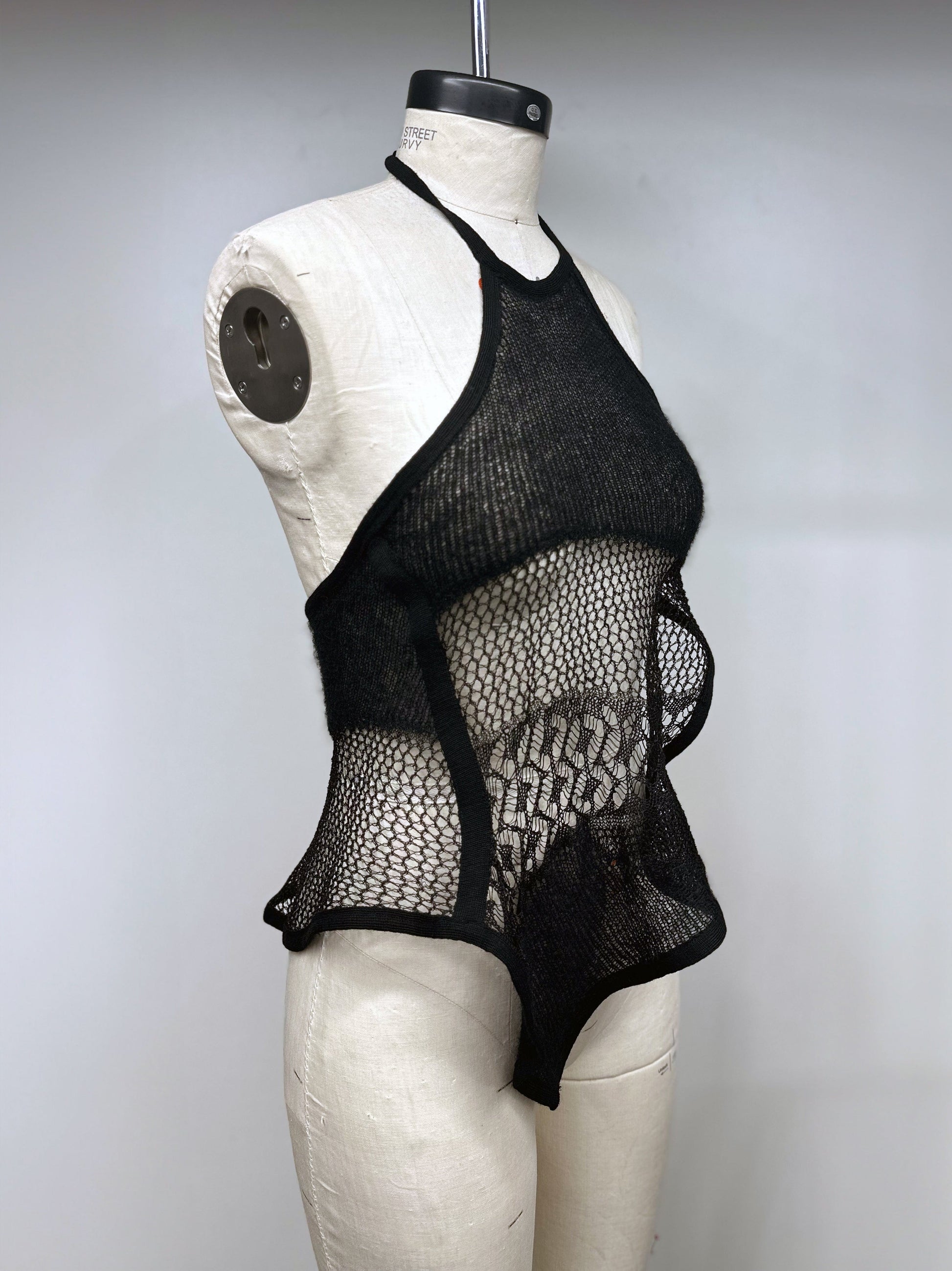 Upcycled Asymmetrical Knit Tank Top-Raquel de Carvalho-APOC STORE