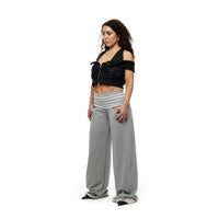Circus Pant - Grey/White-Karlaidlaw-APOC STORE