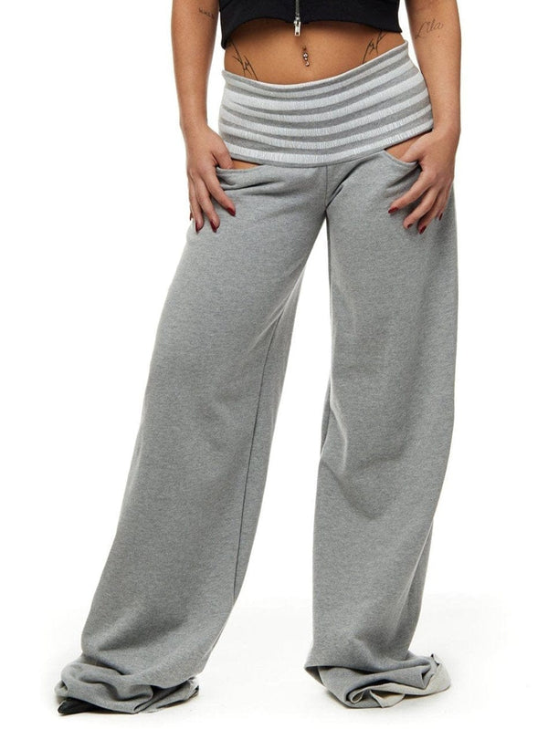 Circus Pant - Grey/White-Karlaidlaw-APOC STORE