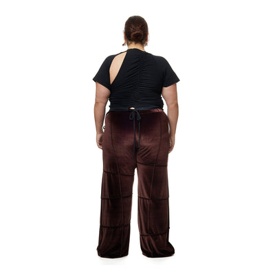Spider Pant - Brown (Straight)-Karlaidlaw-APOC STORE