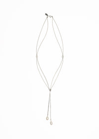 Pearl tassel necklace 06-Jaekim-APOC STORE