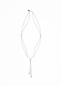 Pearl tassel necklace 06-Jaekim-APOC STORE