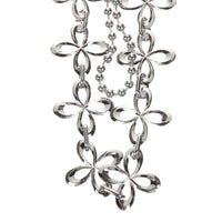 surgery clover logo full chain 'silver'-Surgery-APOC STORE