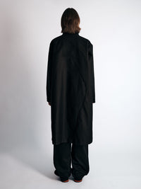 003/3dimension Coat Black-Kei Kawai-APOC STORE