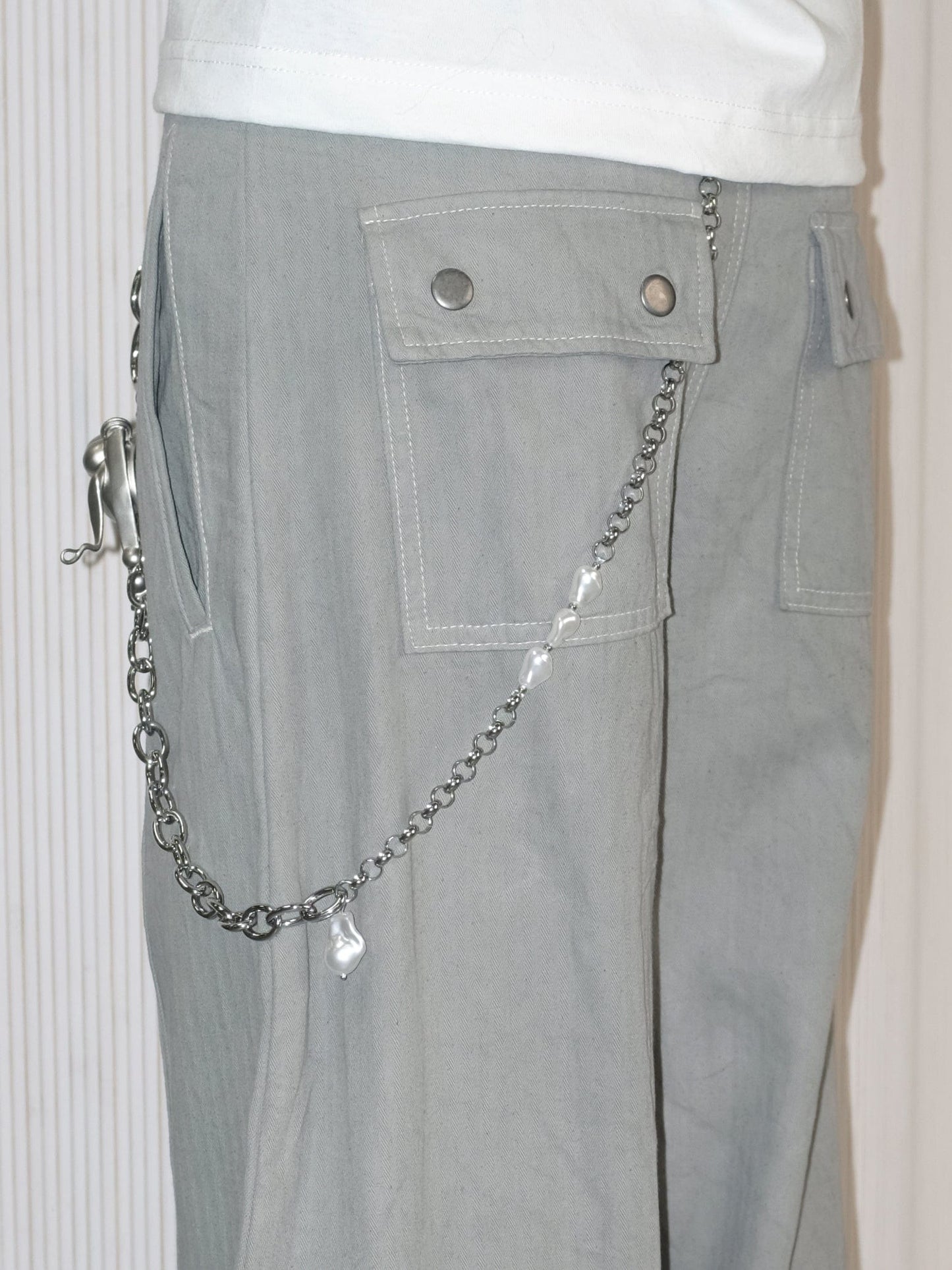 EMPATH x Gabrielle Rosenstein Key Trouser Chain-Gabrielle Rosenstein-APOC STORE