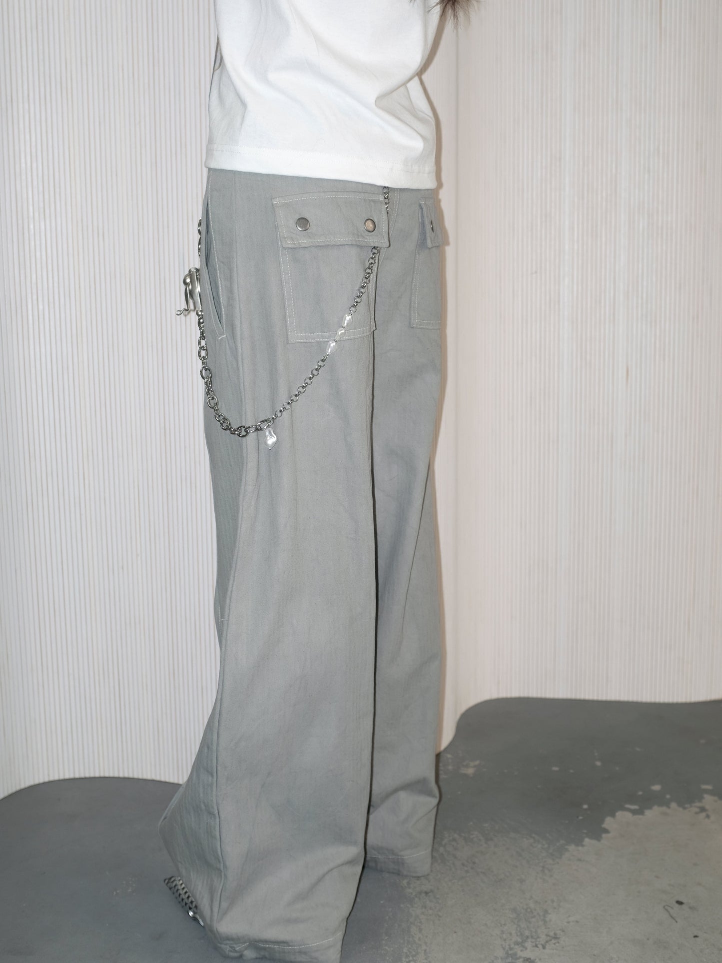 EMPATH x Gabrielle Rosenstein Key Trouser Chain-Gabrielle Rosenstein-APOC STORE