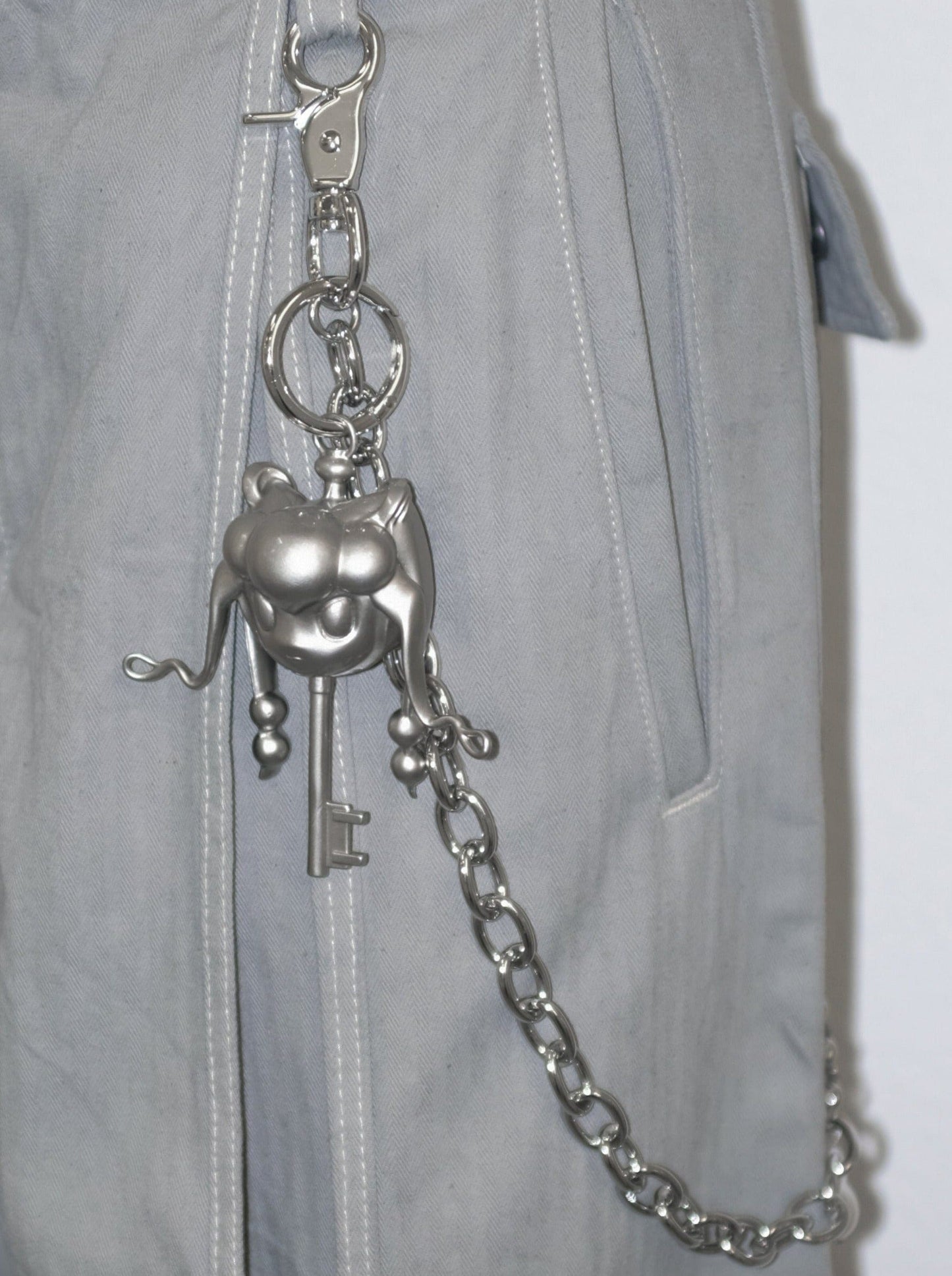 EMPATH x Gabrielle Rosenstein Key Trouser Chain-Gabrielle Rosenstein-APOC STORE