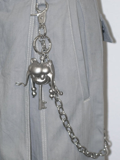 EMPATH x Gabrielle Rosenstein Key Trouser Chain-Gabrielle Rosenstein-APOC STORE