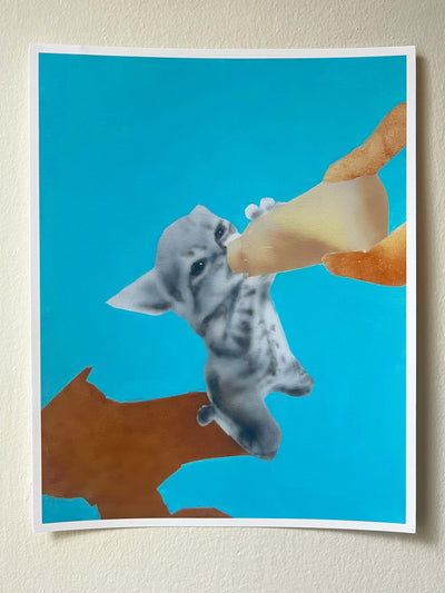 Kitten With His Baba-NALANI TRAN-APOC STORE