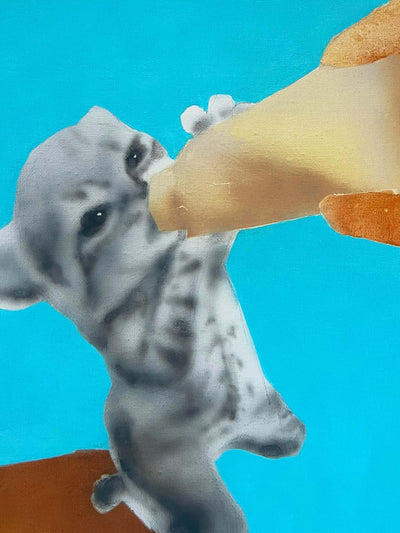 Kitten With His Baba-NALANI TRAN-APOC STORE