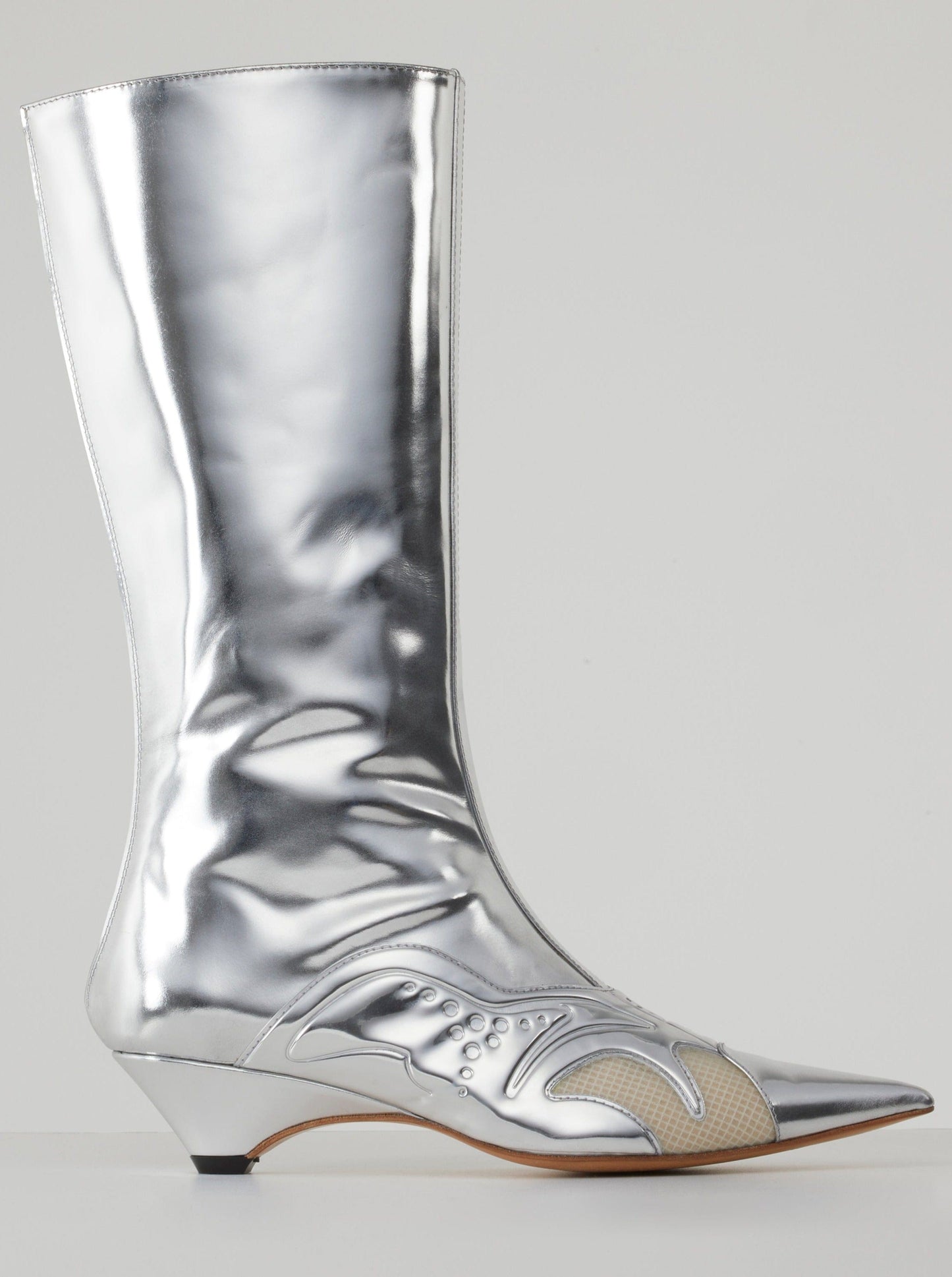 Silver Lamia Boots-Invasive Modification-APOC STORE
