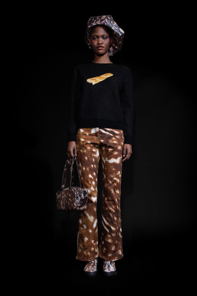 Baguette Bag in Lenticular Fruit Sticker-Leeann Huang-APOC STORE