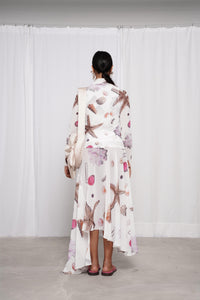 Seastar Printed Long Skirt-Constanca Entrudo-APOC STORE
