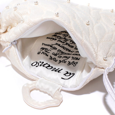 Limited edition white bag-La Manso-APOC STORE