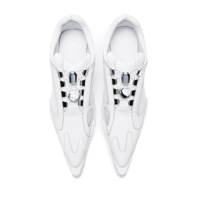 Chimera High Heel Sneaker White-EMPTY BEHAVIOR-APOC STORE