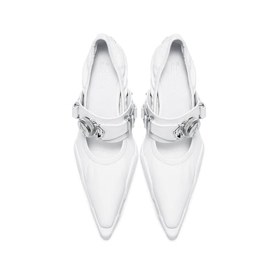 Blacksea Xiphodon Ballet High Heel White-EMPTY BEHAVIOR-APOC STORE