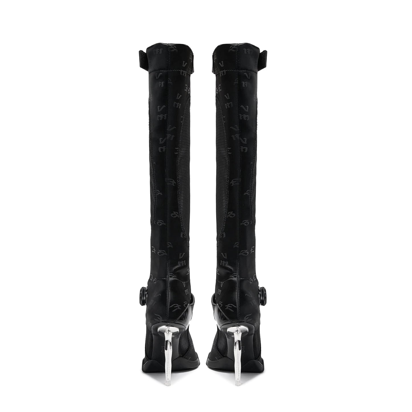 Swan Long Boot black-EMPTY BEHAVIOR-APOC STORE