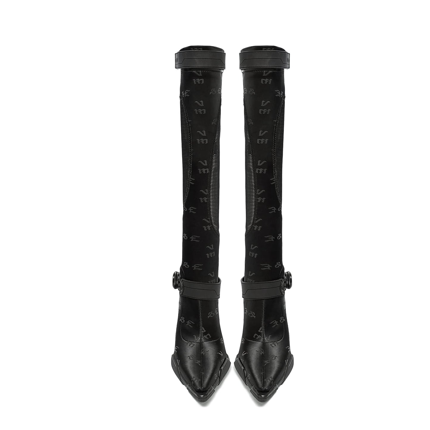 Swan Long Boot black-EMPTY BEHAVIOR-APOC STORE