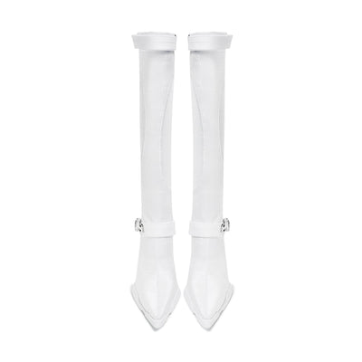 Swan Long Boot white-EMPTY BEHAVIOR-APOC STORE