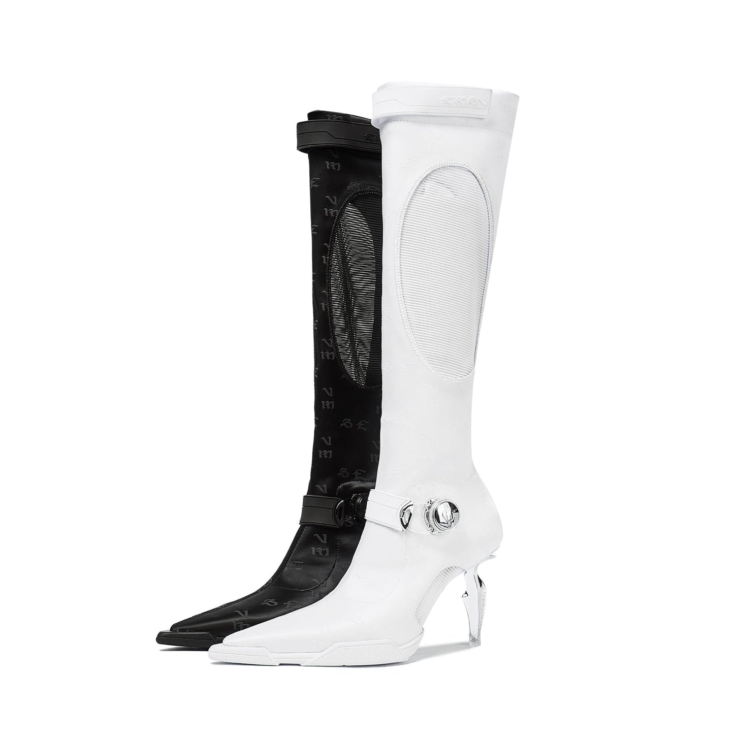 Swan Long Boot black-EMPTY BEHAVIOR-APOC STORE