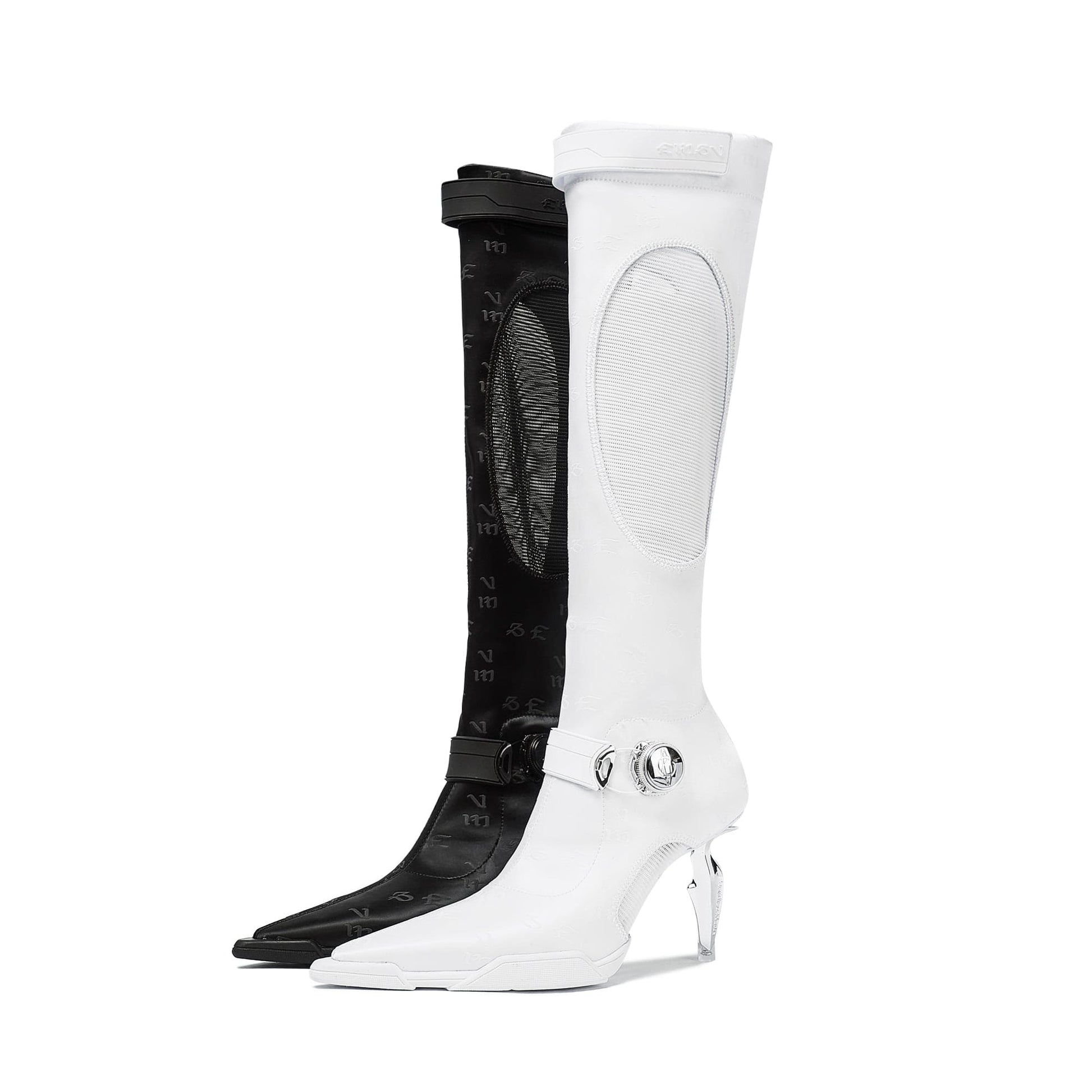 Swan Long Boot white-EMPTY BEHAVIOR-APOC STORE