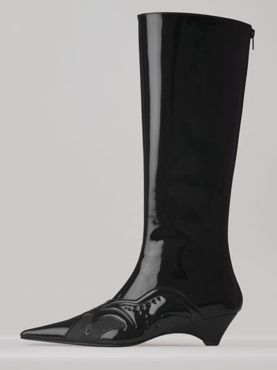 Black Lamia Boots-Invasive Modification-APOC STORE