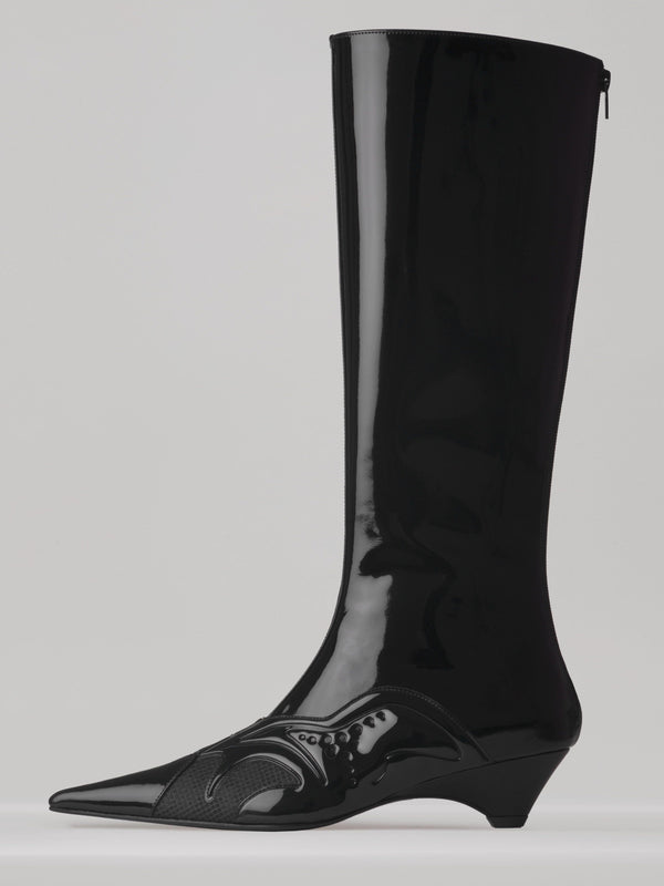 Black Lamia Boots-Invasive Modification-APOC STORE