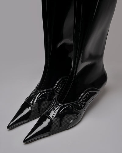 Black Lamia Boots-Invasive Modification-APOC STORE