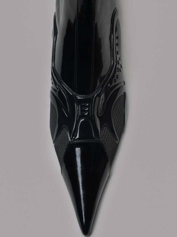 Black Lamia Boots-Invasive Modification-APOC STORE