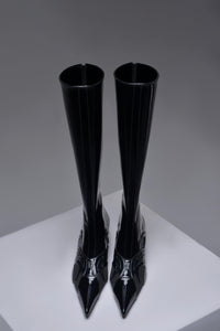 Black Lamia Boots-Invasive Modification-APOC STORE