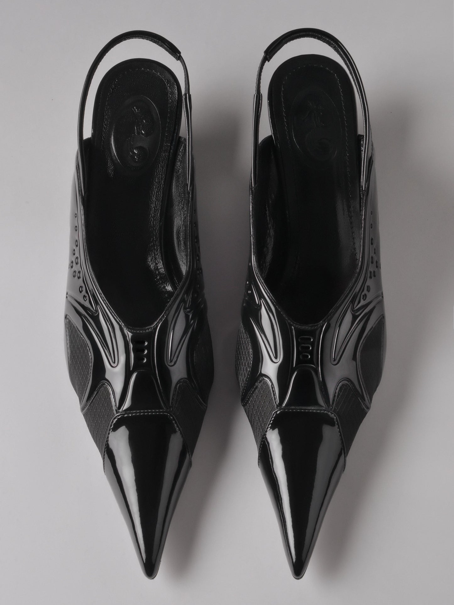 Black Lamia Pumps-Invasive Modification-APOC STORE