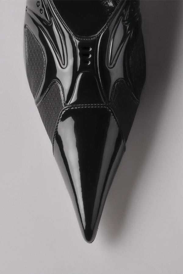 Black Lamia Pumps-Invasive Modification-APOC STORE