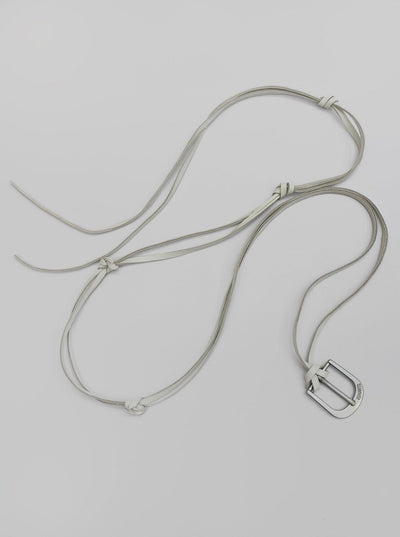 Leather Belt White-EGNARTS-APOC STORE