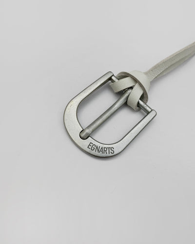 Leather Belt White-EGNARTS-APOC STORE