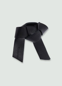 Crumple Brooch Black-Onrushw23fh-APOC STORE