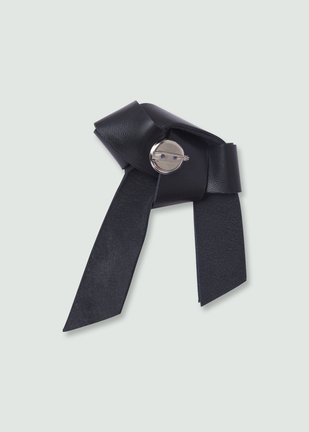 Crumple Brooch Black-Onrushw23fh-APOC STORE