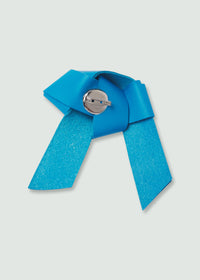 Crumple Brooch Blue-Onrushw23fh-APOC STORE