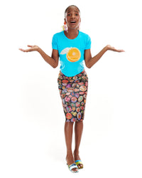 Orange Blossom Baby Tee-Leeann Huang-APOC STORE