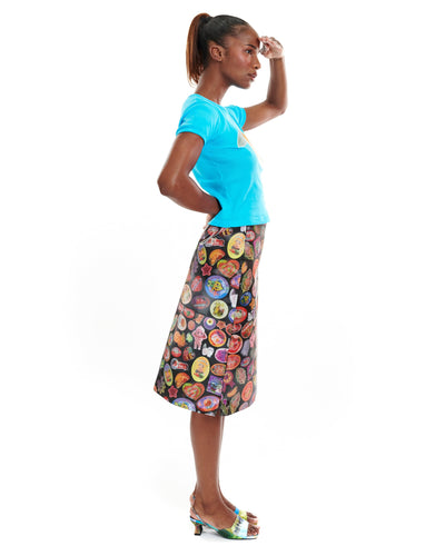 Orange Blossom Baby Tee-Leeann Huang-APOC STORE