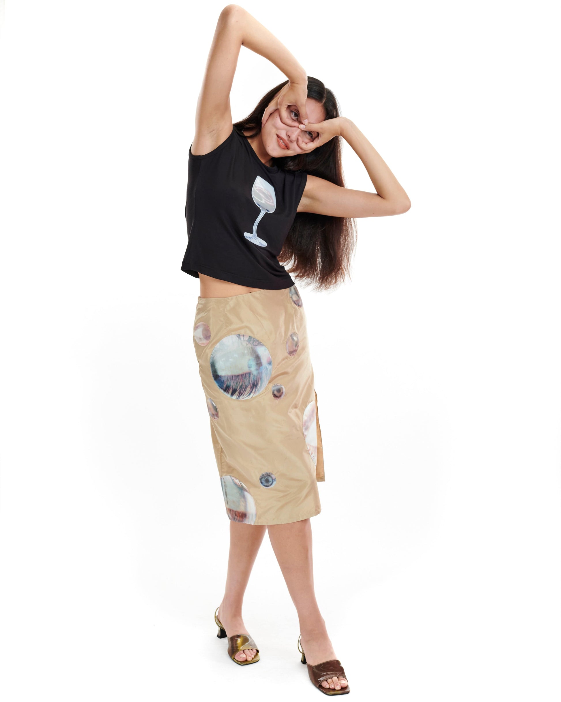 Red Wine Lenticular Tank-Leeann Huang-APOC STORE