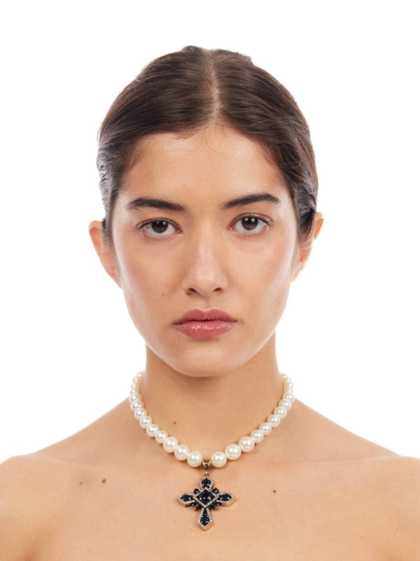 Little Prayer Choker - Blue-1CONCEPT-APOC STORE